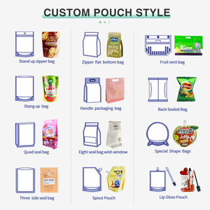 Nhà máy tùy chỉnh thiết kế hình dạng dễ thương kẹo Snack nhựa nhiều lớp thực phẩm cấp Pouch - Product Image 6