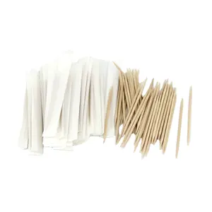 food grade hot selling paper individually packed disposable bamboo wooden toothpicks