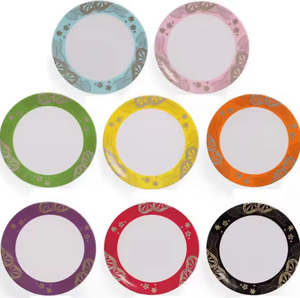 Cinta transportadora de plástico colorida japonesa, platos para servir <span class=keywords><strong>Sushi</strong></span>, plato de comida de melamina, plato giratorio para <span class=keywords><strong>Sushi</strong></span>, vajilla redonda - Product Image 5