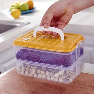 2/3 Layers Plastic Food Storage Box BPA Free Hot Sale Food Grade Box for Food Storage Professional Supplier for Amazon Products