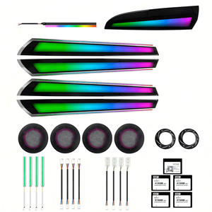 Kit di Aggiornamento Luci Ambientali X3 X4 per <span class=keywords><strong>BMW</strong></span> <span class=keywords><strong>F25</strong></span> F26 2012-2017, Illuminazione Interna a LED, Accessori Colorati Sinfonici - Product Image 1