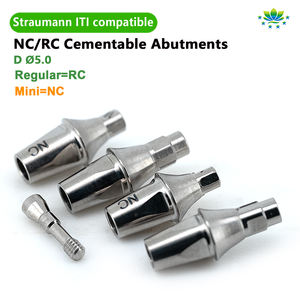 Straumann piliers cimentables avec vis pilier droit d'implant dentaire pour utilisation de perceuse accessoire de transfert approvisionnement d'usine - Product Image 4