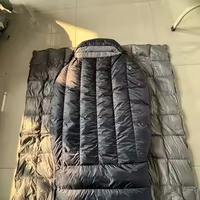 Sac de couchage en duvet pour maman, ultraléger, 4 saisons, personnalisable, camping, randonnée, extérieur, pour enfants et adultes
