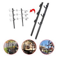 Supports de protection pour taille-haies et débroussailleuses JH-Mech, professionnels, haute résistance, en mousse à mémoire de forme