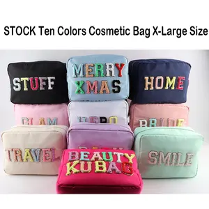 Stock Large Makeup Bags 4 Pcs Sets Travel Cosmetic Bags For Girls