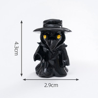 Halloween DIY Décorations Vampire Grim Reaper Doll Mini Micro Paysage Bibelots Ornements Écologiques pour le Nouvel An Chinois