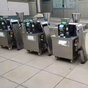 Machine à fabriquer Samoosa américaine 110V Machine automatique à fabriquer des boulettes pliantes Samosa Moteur multifonctionnel Acier inoxydable de qualité alimentaire - Product Image 1