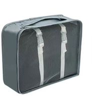 Trousse de toilette suspendue grande capacité pour le voyage - Organisateur de cosmétiques imperméable avec crochet métallique robuste pour femmes et hommes