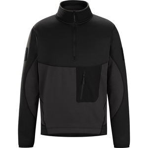 Personnalisé Polyester Patchwork Demi <span class=keywords><strong>Zip</strong></span> Pull <span class=keywords><strong>Sweat</strong></span> Haute Qualité Hommes <span class=keywords><strong>1</strong></span>/<span class=keywords><strong>2</strong></span> <span class=keywords><strong>Zip</strong></span> Pull Sport Surdimensionné <span class=keywords><strong>Polaire</strong></span> <span class=keywords><strong>Sherpa</strong></span> Hoodie - Product Image 6