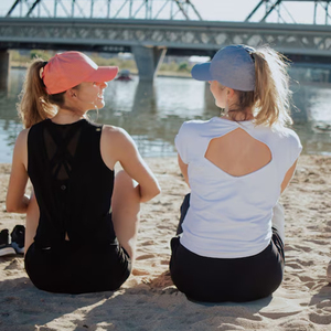 Bán Buôn Tùy Chỉnh Của Phụ Nữ Lưới Polyester Trucker Hat Thể Thao Không Thấm Nước Bóng Chày Hat Thời Trang Chữ Thập Ponytail Hat - Product Image 2