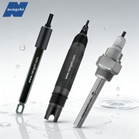 Sonde d'électrode de conductivité intelligente avec sortie RS485 pour la mesure de la qualité de l'eau, capteur EC numérique en acier inoxydable 316L, OEM