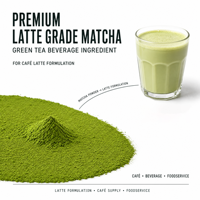 Poudre de matcha de qualité supérieure pour les boissons de café et les applications de restauration