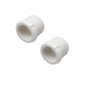 Douille de réducteur <span class=keywords><strong>en</strong></span> PVC personnalisée de 1 "à 3/4"-filetage mâle à filetage femelle adaptateur de <span class=keywords><strong>tuyau</strong></span> Pvc Double adaptateur mâle 20mm prise Pvc mâle - Product Image 4