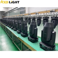 Scène professionnelle nouveau théâtre de Concert Super lumineux 400W CMY CTO faisceau Spot Wash 3in1 LED lumière principale mobile