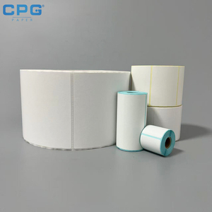 Wholesale Price 3x5 4x6 Inch Scratch Resistant Thermal Sticker <b>Logistics</b> Food Distribution Center Waybill Label Paper - Product Image 1