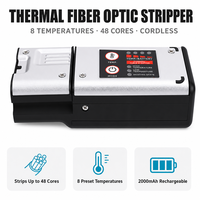 Dénudeur thermique rechargeable pour fibres optiques 1-32 cœurs, dénudeur à chaud pour ruban de fibre optique, outil de raccordement FTTH