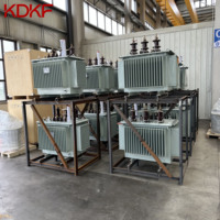 Transformateur abaisseur de tension pour unité de sous-station 33 kV 11 kV vers 400 V 50 Hz, triphasé, rempli d'huile, équipement de distribution industriel