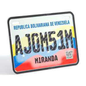 Placa de Matrícula de <span class=keywords><strong>Coche</strong></span> Personalizada de Venezuela, Barata, Directo de Fábrica - Product Image 2