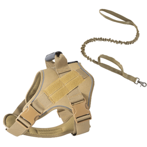 Gilet per Cani Traspirante in Tessuto Oxford con Rete Riflettente e Guinzaglio per Cani Piccoli e Cuccioli, per Corsa e Jogging all'Aperto - Product Image 2