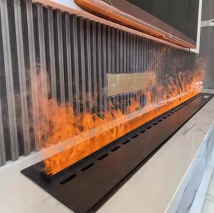 Caminetto Elettrico con Effetto Fiamma Realistico, Vapore Acqueo 3D, Fiamma Artificiale Atomizzata in Vendita - Product Image 5