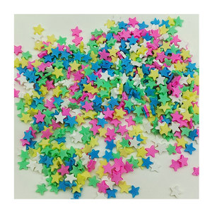 Décorations en <span class=keywords><strong>argile</strong></span> étoilée de 4 mm pour nail art, scrapbooking et remplissage de boue - Product Image 5