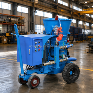 Máquina de pulverización de hormigón refractario ecológico para material ignífugo - Product Image 3