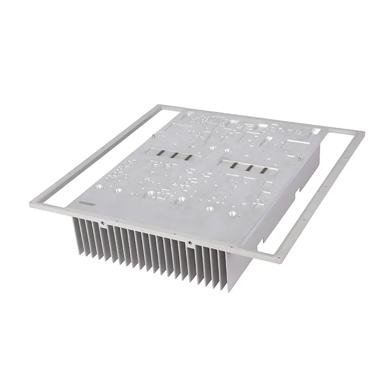 Winshare 장치 냉각 열 확산을위한 현대 맞춤형 알루미늄 프로파일 접착 핀 히트 싱크