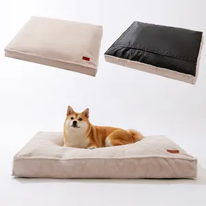 Pet Home Supplies Accessories Eco Friendly Durable Soft Warm All Season Waterproof Breathable Plush Dog Cold Insulating Pet Bed