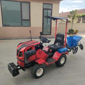 Traktor Kecil 4 Roda Bertenaga Diesel 15HP Dengan Bucket Pemuat Depan, Peralatan Pertanian, Dijual (Hot Sale) - Product Image 4