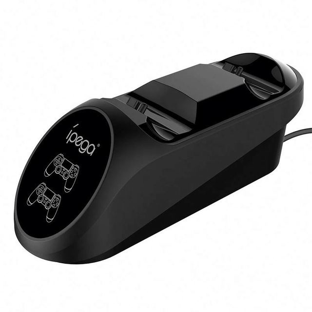 Dual Charger Dock Gaming Controller Charging Stand Holder for Play Station 4 Wireless Gamepad Base Ps4