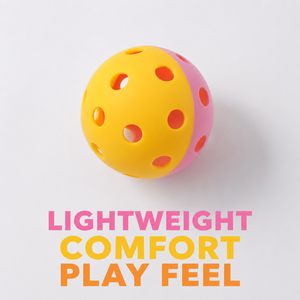 Custom OEM Injection TPE High Quality Durable Portable Pickleball For Children Factory Wholesale - Product Image 4