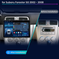 Autoradio multimédia Junsun X7 Pro 2K HD écran sans fil CarPlay Auto pour Subaru Forester SG 2002-2008