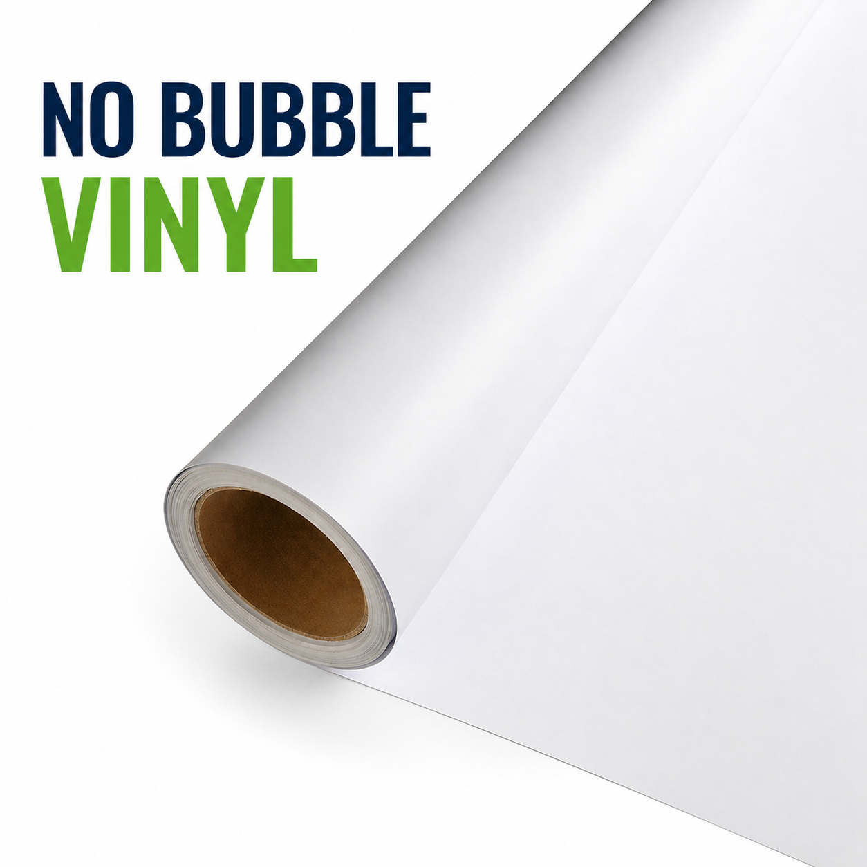 Printable Self Adhesive Vinyl Roll PVC Film Anti Curl Double PE Liner for Vehicle Wrap Advertising OEM Factory