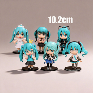 Figura Coleccionable de <span class=keywords><strong>Anime</strong></span> de Chicas Bailarinas Electrónicas, Juguete de Moda para Fanáticos del Otaku, Decoración de Escritorio, Regalo de Cumpleaños - Product Image 1