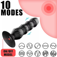 Masturbateur masculin en silicone, plug anal gonflable, masseur de prostate, vibrateur à queue, sensation de toucher réel, 100% étanche