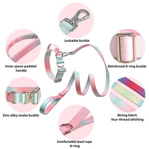 Correa de perro de doble capa degradada, Collar táctico para mascotas, correa de entrenamiento, Collar de cuello de perro para razas medianas y grandes - Product Image 2