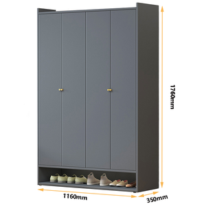 Duurzaam Ruimtebesparend Huismeubilair Woonkamerrek Boekenkast En Schoenenopslagapparaat - Product Image 6