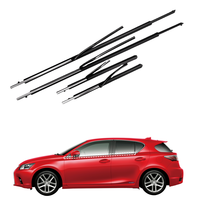 Jeu de moulures de ceinture pour Lexus CT200 10-18 75720-76010 75740-76010