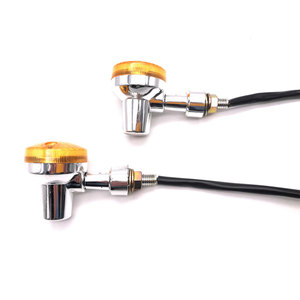 Feu clignotant LED jaune haute intensité pour motos avec indice d'étanchéité IP67 et modification de position avant - Product Image 3