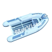 Bateau de pêche en aluminium de 12 pieds avec console centrale, modèle 2026, en promotion – Bateau semi-rigide 330