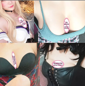 Prótesis de Seno de Silicona E/CUP, Súper Suaves y Cómodas, para Travestis, Drag Queens y Cosplayers - Product Image 5