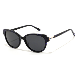Gafas de sol tipo ojo de gato para mujer, montura completa, lentes degradados en color marrón, protección solar UV400 para adultos - Product Image 4