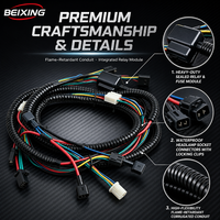 Câbles de données en caoutchouc souple pour phares de moto et de voiture BeiXing, faisceau de câblage électronique, isolation en PVC, étain, pour appareils électroménagers