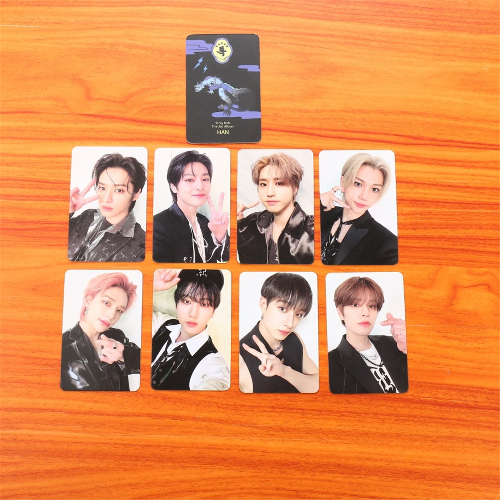 Stray Kids New Album Photocards - 8pcs/set Gift Cards