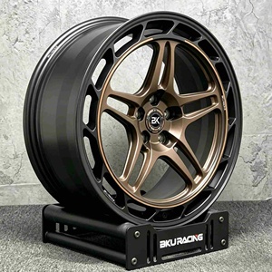 Jantes BZY forgées sur mesure 5x130 pour <span class=keywords><strong>Porsche</strong></span> 911 992 991 997 GT2 GT3 RS <span class=keywords><strong>Taycan</strong></span> 718 GT4 19 20 21 pouces, jantes en alliage bronze concaves - Product Image 3