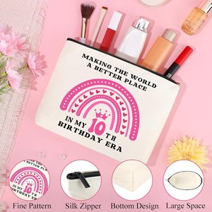 Coffret <span class=keywords><strong>Cadeau</strong></span> Anniversaire <span class=keywords><strong>10</strong></span> <span class=keywords><strong>Ans</strong></span> <span class=keywords><strong>pour</strong></span> <span class=keywords><strong>Fille</strong></span> - Magnifique Ensemble <span class=keywords><strong>Cadeau</strong></span> <span class=keywords><strong>10</strong></span>ème Anniversaire <span class=keywords><strong>pour</strong></span> Adolescente avec Décorations en Toile, Verre et Métal - <span class=keywords><strong>Cadeau</strong></span> Populaire - Product Image 4