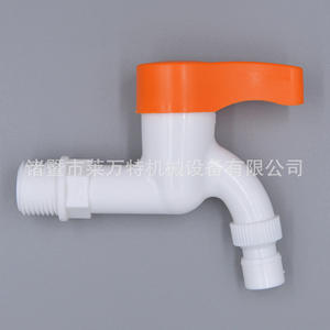 Robinet de cuisine en POM neuf en gros, tige en cuivre, robinets d'eau chaude et froide en plastique avec anneaux en cuir - Product Image 4