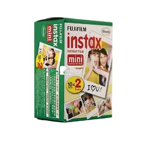 20 levhalar film Suppliers-Fujifilm Instax Mini Film e N e n e n e n e n e n e n e n e n e Paketi Instax Mini7s, mini8, Mini90, SP-1 yazıcı