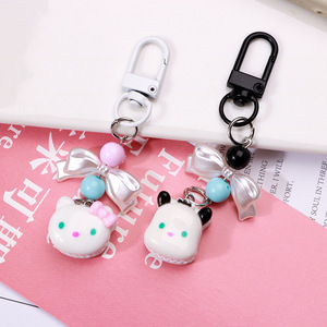 พวงกุญแจคู่รักทำมือรูปการ์ตูนน่ารักใหม่ Cinnamoroll อัลลอยจี้ประณีตสวยงาม - Product Image 4