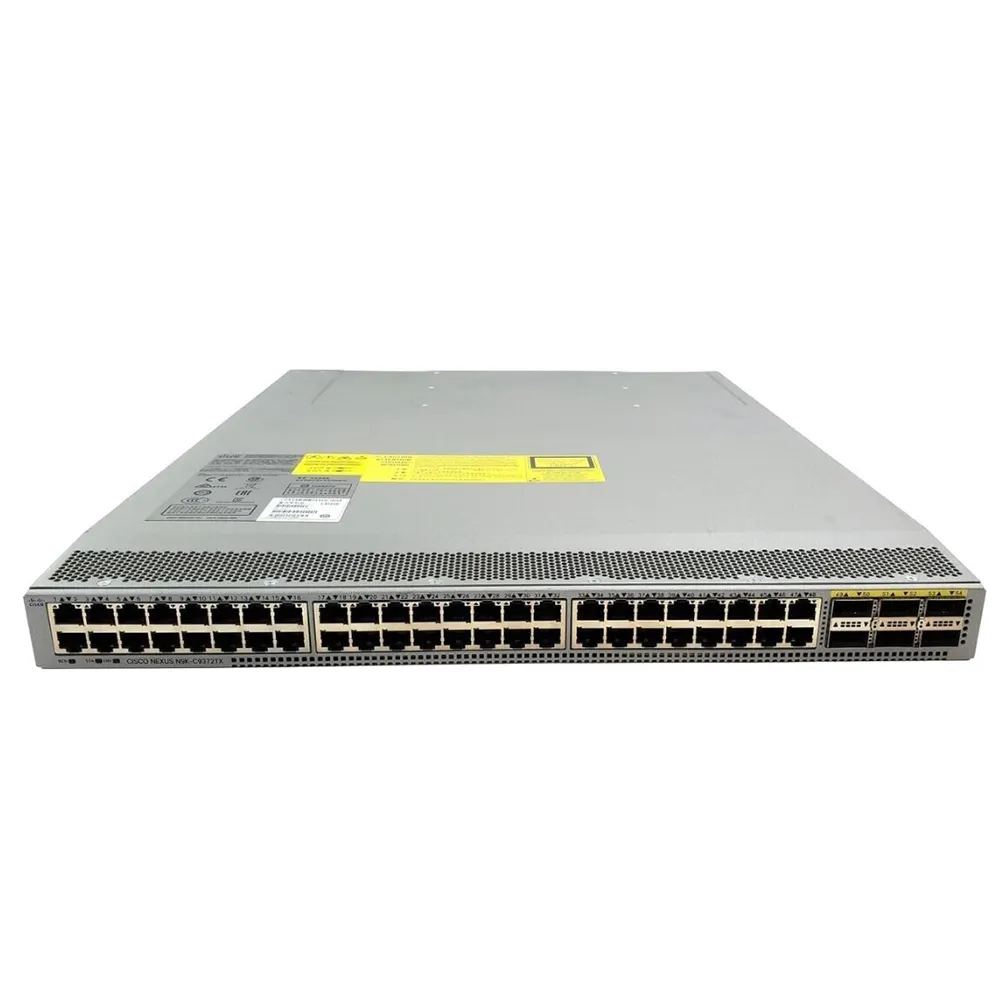 Cisco Nexus N9K-C9372PX 48x10G SFP + cổng và 6x40g qsfp + Cổng chuyển đổi mạng